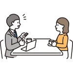 Meeting Person SVG Icon